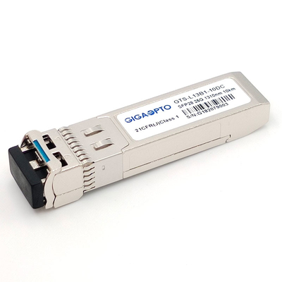 جهاز الإرسال والاستقبال الليفي 1310nm SFP28 HP ، وحدة SMF 10 كم لـ SFP28-25GLR-31