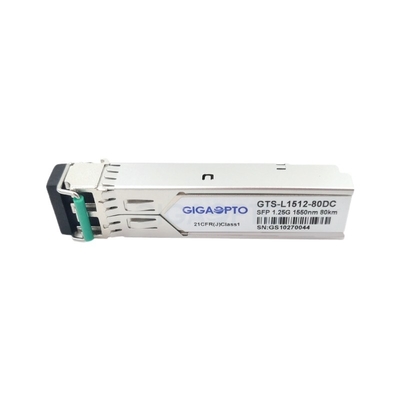 J4860A متوافق مع HPE ProCurve 1000BASE-ZX SFP LC Transceiver 80km SMF DOM