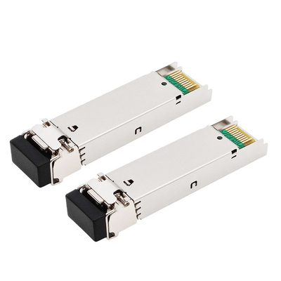 موصل LC مزدوج 32dB HP SFP Module SM 100GHz DWDM-SFP1G-xx.xx-100