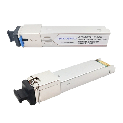 ZTE / Huawei / Fiberhome EPON OLT PX20 +++ SFP 7dBm وحدة الإرسال والاستقبال 20 كيلومتر SC