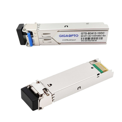 متوافق مع Cisco GLC-BX-U SFP BiDi 1.25G Ethernet TX1310nm RX1490nm 10km SMF