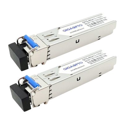 متوافق مع Cisco GLC-BX-U SFP BiDi 1.25G Ethernet TX1310nm RX1490nm 10km SMF