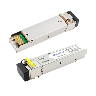 TX1550nm RX1310nm Cisco 1000BASE-BX SFP وحدة الإرسال والاستقبال 10 كم لـ SMF GLC-BX-10D