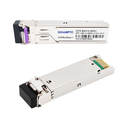 1000BASE-BX ثنائي الاتجاه SFP Cisco متوافق مع SFP 40 كم SMF لـ GLC-BX40-DA