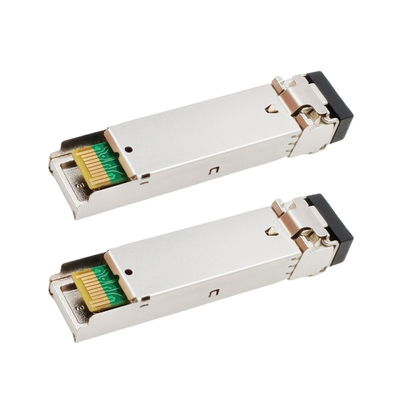 1.25G TX1310nm RX1550nm BIDI SFP جهاز الإرسال والاستقبال 40 كيلومتر SMF LC DOM لسيسكو GLC-BX40-U