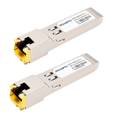 وحدة الإرسال والاستقبال الضوئية النحاسية SFP 10/100 / 1000BASE-T لـ GLC-TA