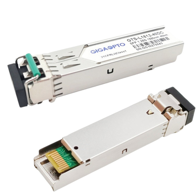 1550nm Cisco SFP جهاز الإرسال والاستقبال البصري 40 كم لـ SMF GLC-EX-SM1550-40