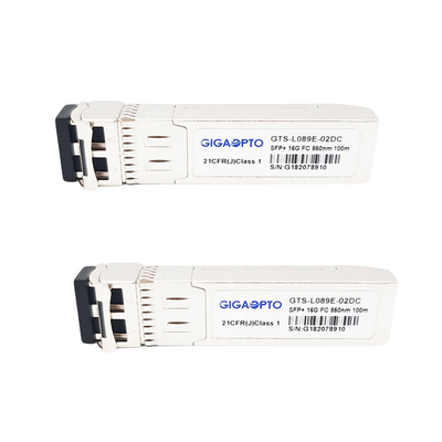 جهاز الإرسال والاستقبال ذو القناة الليفية 850nm 16GFC MMF 100m لـ Cisco DS-SFP-FC16G-SW