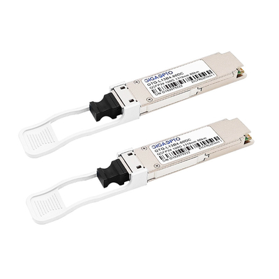 1310nm LAN WDM QSFP28 100GBASE-ZR4 جهاز الإرسال والاستقبال البصري لـ Cisco QSFP-100G-ZR4-S