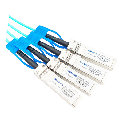 100G QSFP28 إلى 4x25G SFP28 كبل بصري نشط AOC لـ Cisco QSFP-4SFP25G-AOC