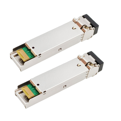 1000BASE-BX SFP WDM جهاز الإرسال والاستقبال Tx1310nm Rx1490nm 10km SMF LC لـ HP JD098B