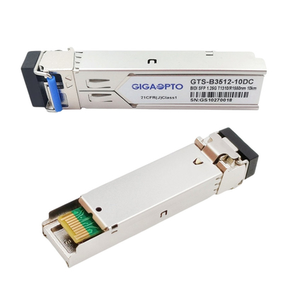 1000BASE WDM BIDI T1310nm R1550nm جهاز الإرسال والاستقبال 10 كم وحدة لـ HP SFP-1G-BXD-10