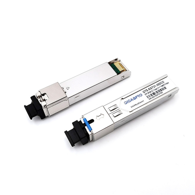 GPON SFP Transceiver وضع واحد 2.488Gbps/1.244Gbps 20km شبكة الألياف الضوئية
