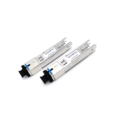 3.3 فولت SFP أجهزة الاستقبال البصرية 1490nm / 1310nm طول الموجة