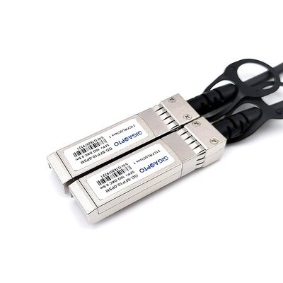 SFP + Connector 1000 دورة متانة 10GB كابل SFP ل