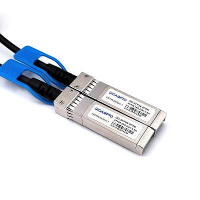 100ω Pvc جاكيت مباشرة ربط كابل النحاس Sfp+ 0.5 متر