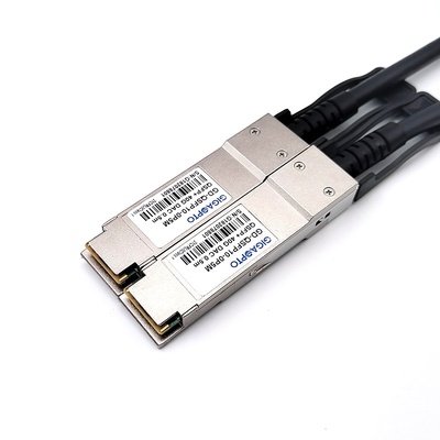 Qsfp + 10 جيجابايت في الثانية كابل التوصيل المباشر 7.0mm Od