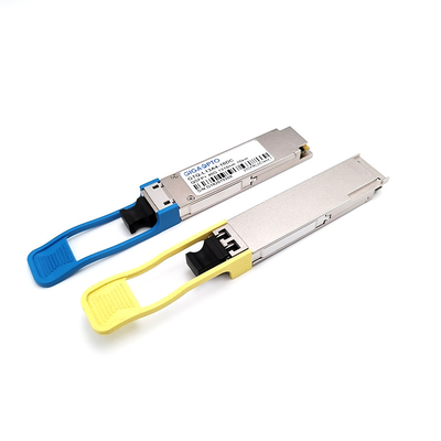 جهاز QSFP + Transceiver Optical 3.3V DDM LC MTP/MPO Connector
