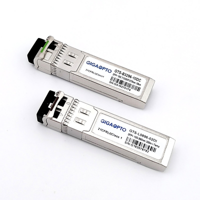 رابط LC SFP + جهاز استقبال بصري 1.5W مزدوج / بسيط