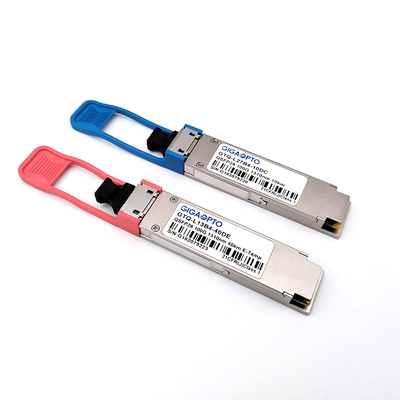 100G QSFP28 جهاز استلام لمركز البيانات / الاتصالات السلكية واللاسلكية / الشبكة المؤسسية وضع واحد 10km
