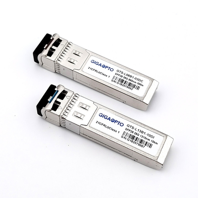 25 جيجابايت في الثانية (Gbps) مع ربط LC معدل بيانات الشبكة المرسل الألياف الضوئية