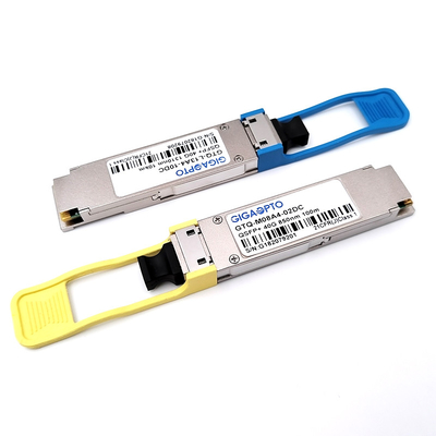 معدل بيانات 40G 1.5W استهلاك الطاقة كابل MMF DEM-QX01Q-SR4