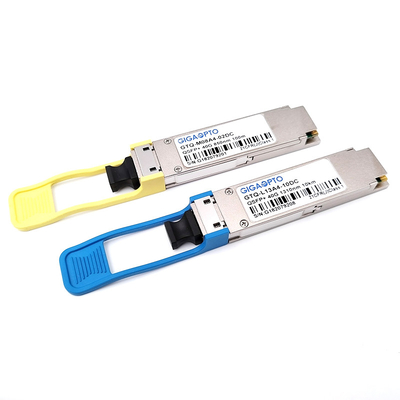 جهاز QSFP+ NRZ 10km Transceiver البصري مع دعم DDM