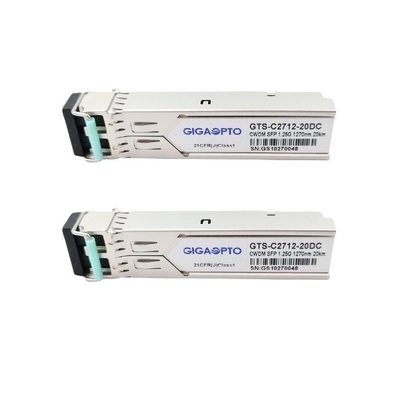 جهاز CWDM 1.5W SFP Transceiver للاستهلاك