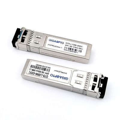3.3V SFP قناة الألياف المزدوجة LC متعددة الوضعات جهاز الاستقبال البصري